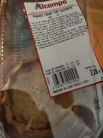 Mängden socker i Empanadas de carne y guisantes