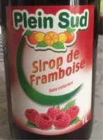 Mängden socker i Sirop de framboise