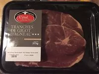 Mängden socker i Tranches de Gigot d’agneau Sans Os