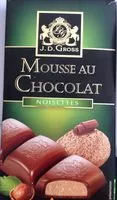 Mängden socker i Mousse Au Chocolat Noisette