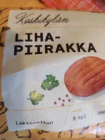 Mängden socker i Lihapiirakka