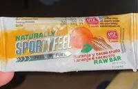 Mängden socker i Naturally Sportyfeel,Orange