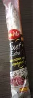 Mängden socker i Fuet extra