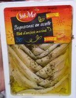 Mängden socker i Filets d'Anchois Marinés