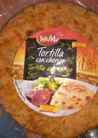 Mängden socker i Tortilla - Omelette de pomme de terre au chorizo