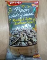 Mängden socker i Pipón tostado y salado