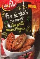 Mängden socker i Pain grillé tomate & origan