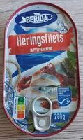 Mängden socker i Heringsfilets in Pfeffercreme