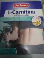 Mängden socker i L-Carnitina +vitamina B6