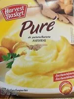 Mängden socker i Puré de patata natural