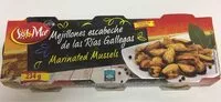 Mängden socker i Miesmuschel in würziger Marinade