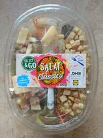 Mängden socker i Salat Classico mit Joghurt Dressing