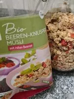 Mängden socker i Beeren-Knusper Müsli