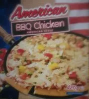 Mängden socker i Pizza BBQ chicken américan style