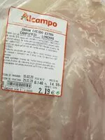 Mängden socker i Jamón cocido extra Campofrío