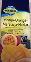 Mängden socker i Fairglobe Mango orange maracuja nektar