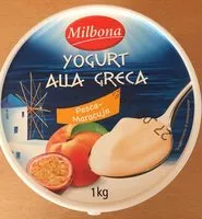 Mängden socker i Yaourts à la grecque pêche passion