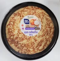 Mängden socker i Tortilla de patata con cebolla