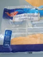 Mängden socker i Filetes de merluza empanados