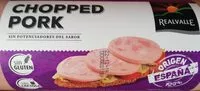 Mängden socker i Chopped pork