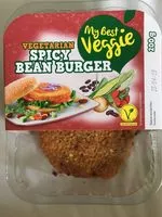 Mängden socker i Vegetarian spicy bean burger