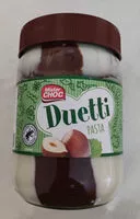 Mängden socker i Duetti Pasta