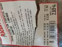 Mängden socker i Jamón cocido sin fosfatos bonnatur