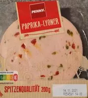 Mängden socker i Paprika-Lyoner