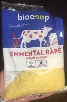 Mängden socker i Émental râpé