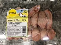 Mängden socker i Alitas