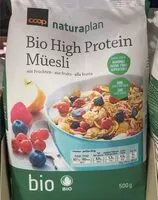 Mängden socker i Bio High Protein Muesli