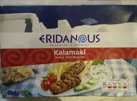 Mängden socker i Kalamaki pork&beef skewers