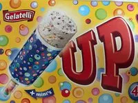 Mängden socker i Up