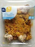 Mängden socker i Paella