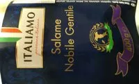Mängden socker i Salame Nobile Gentile