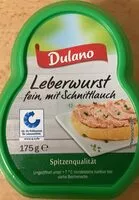 Mängden socker i Leberwurst fein, mit Schnittlauch