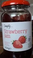 Mängden socker i Strawberry Jam 454G