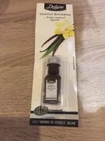 Mängden socker i Vanille Bourbon liquide