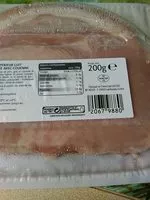Mängden socker i Jambon supérieur cuit à l'étouffée avec couenne