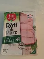 Mängden socker i Rôti de porc aux herbes