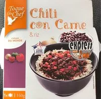 Mängden socker i Chili con Carne & Riz