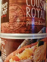 Mängden socker i Couscous royal poulet et boeuf