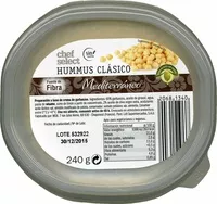 Mängden socker i Hummus clásico
