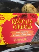 Mängden socker i Ravioli Chinois