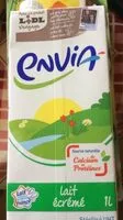 Mängden socker i Lait écrémé
