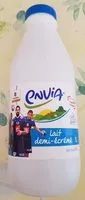 Mängden socker i Lait demi ecreme