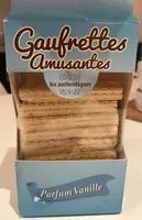 Mängden socker i Gaufrettes amusantes du nord parfum vanille