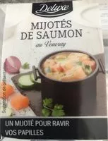 Mängden socker i Mijoté de saumon au vouvray