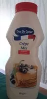 Mängden socker i Duc De Coeur Teig mix Crêpes