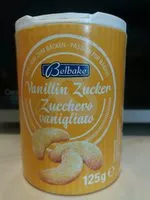 Mängden socker i Sucre de vanilline